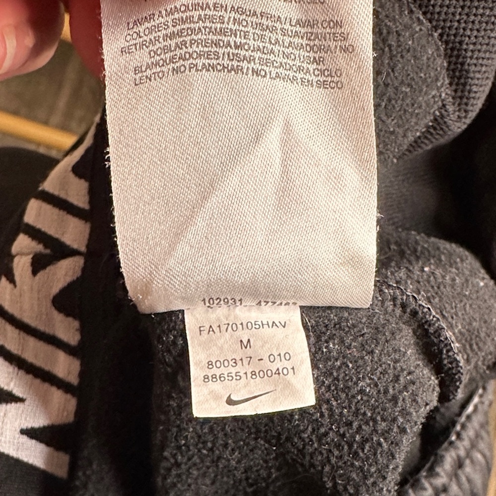 Nike Black Joggers‎ with White Swoosh - Kids - Picture 9 of 11